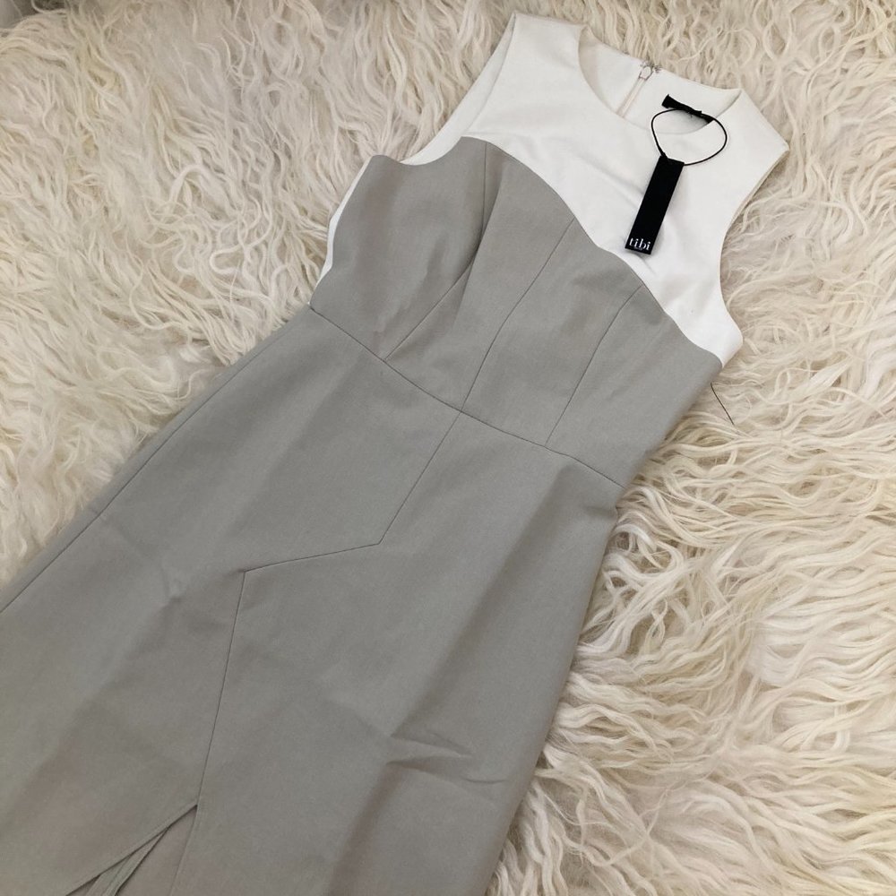 TIBI Crew Neck Mini Dress - Picture 3 of 10